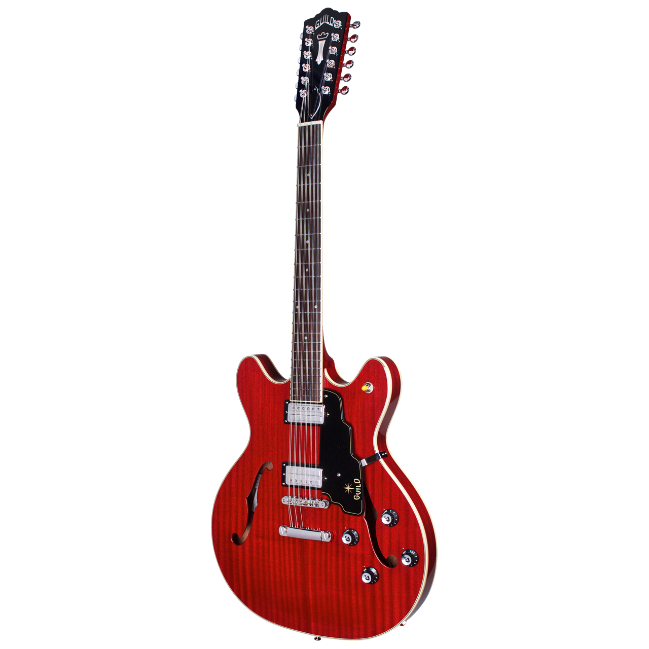 Guild Starfire IV ST 12-String E-Gitarre (Cherry Red)