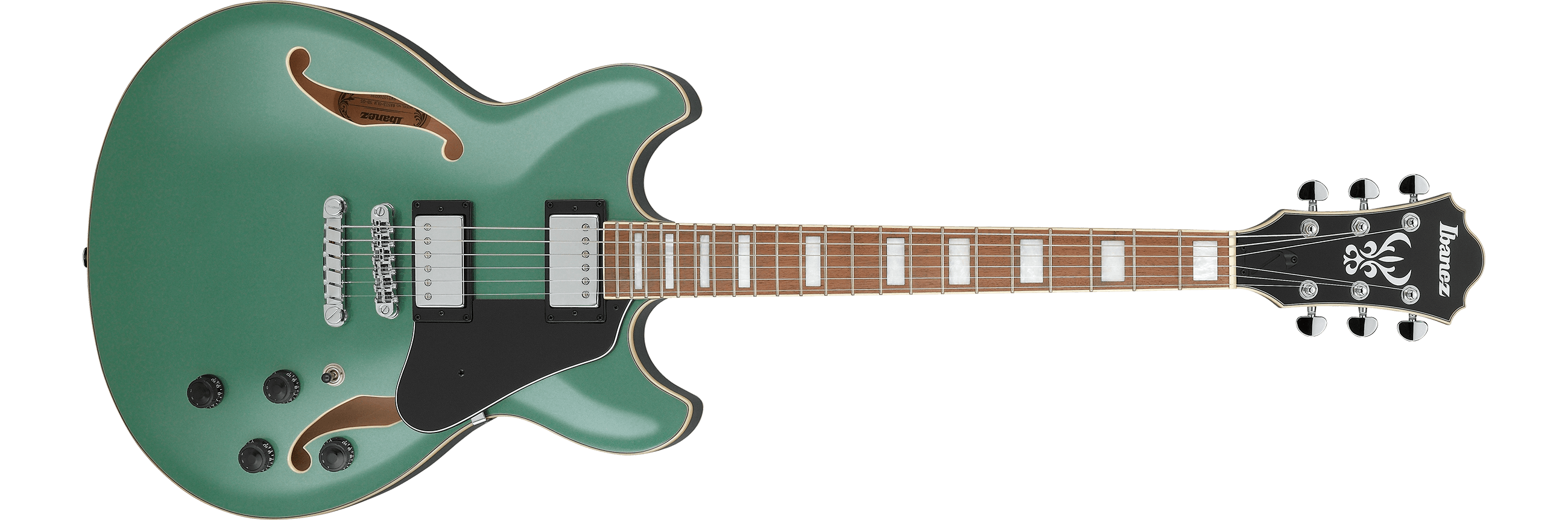 Ibanez AS73-OLM Semi-Hollow E-Gitarre
