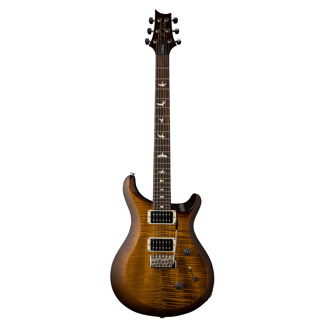 PRS S2 10th Anniversary Custom 24 Limited Edition E-Gitarre (Black Amber)
